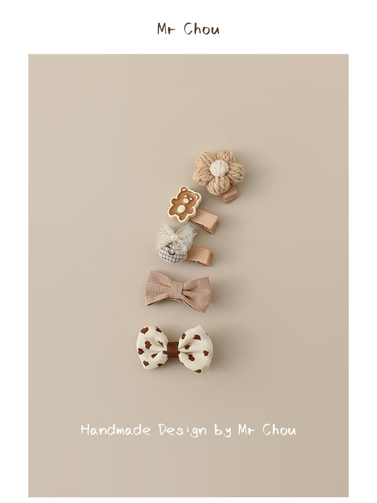 Baby Hair Clips, Soft Fabric, Hair-Friendly, Infant & Toddler Hair Pin