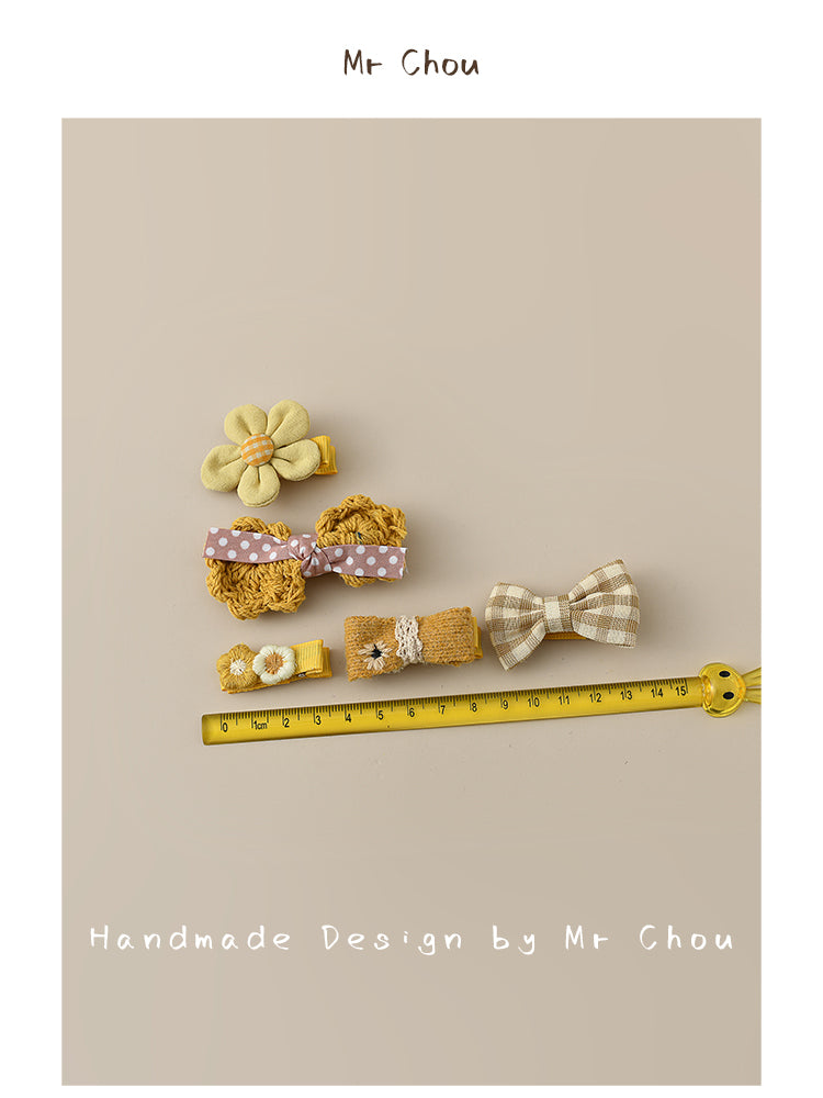 Baby Hair Clips, Soft Fabric, Hair-Friendly, Infant & Toddler Hair Pin