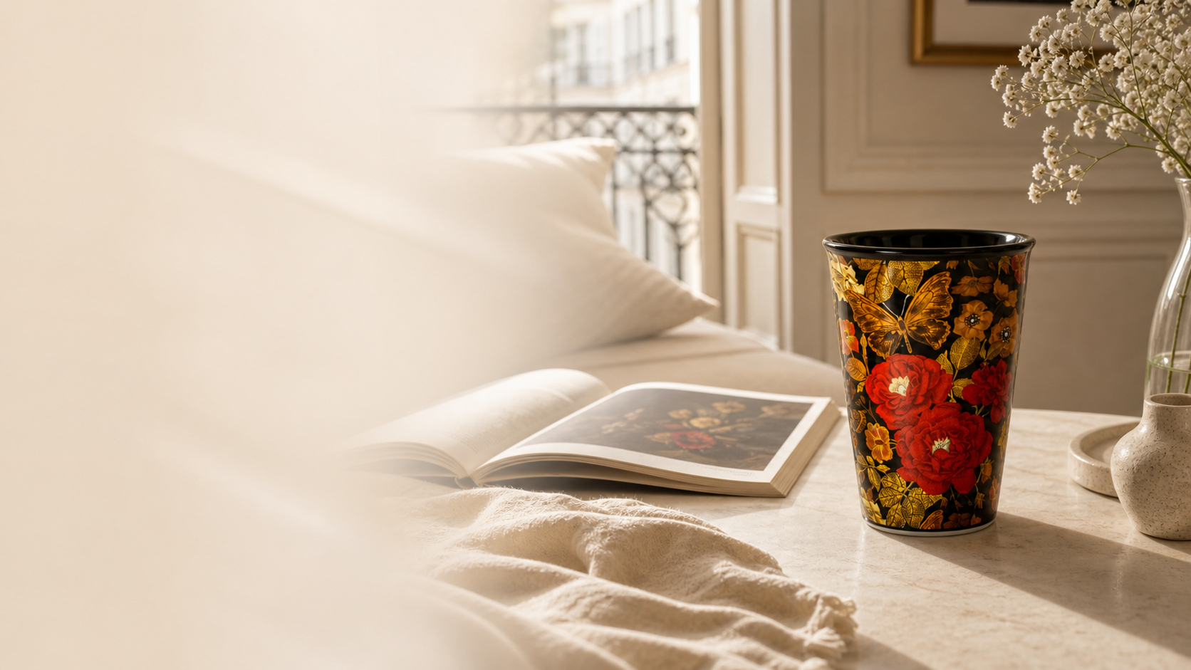 MOWANA Jingdezhen porcelain in a modern everyday ritual