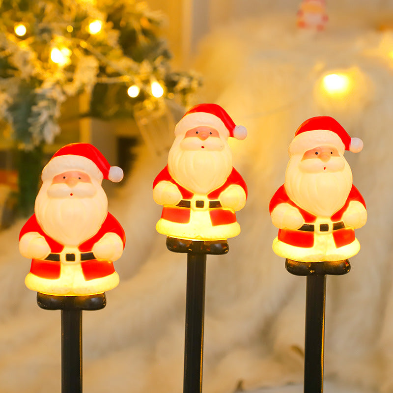 Solar-Powered Santa Claus Light Decoration: Festive and Eco-Friendly!