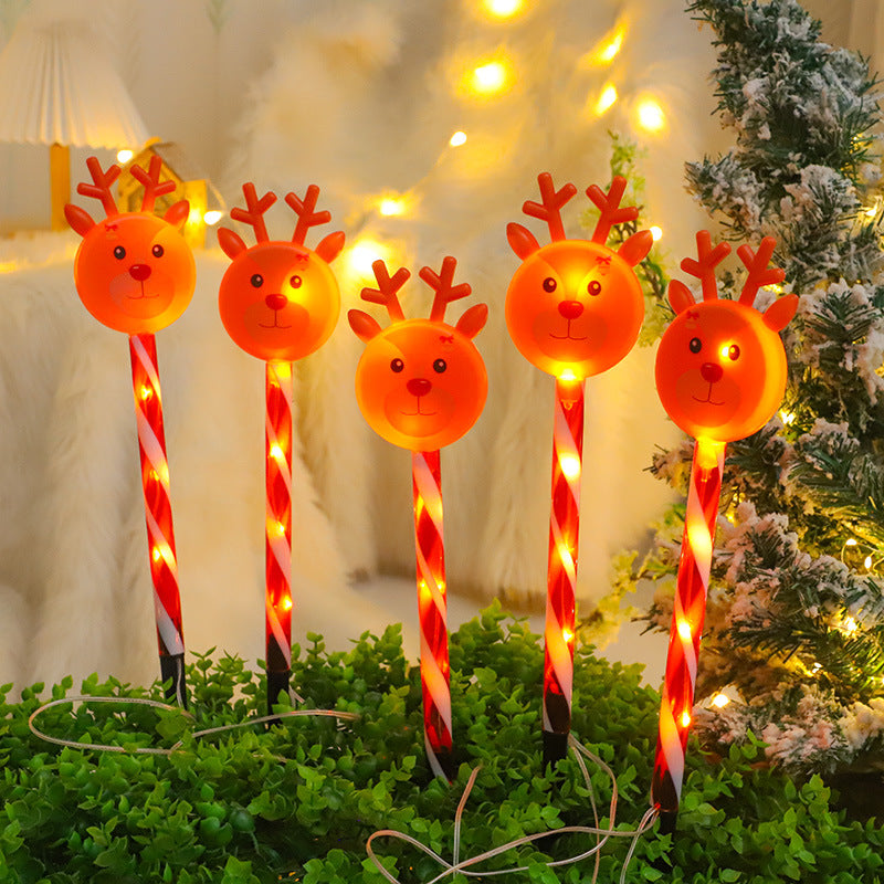 Solar-Powered Santa Claus Light Decoration: Festive and Eco-Friendly!