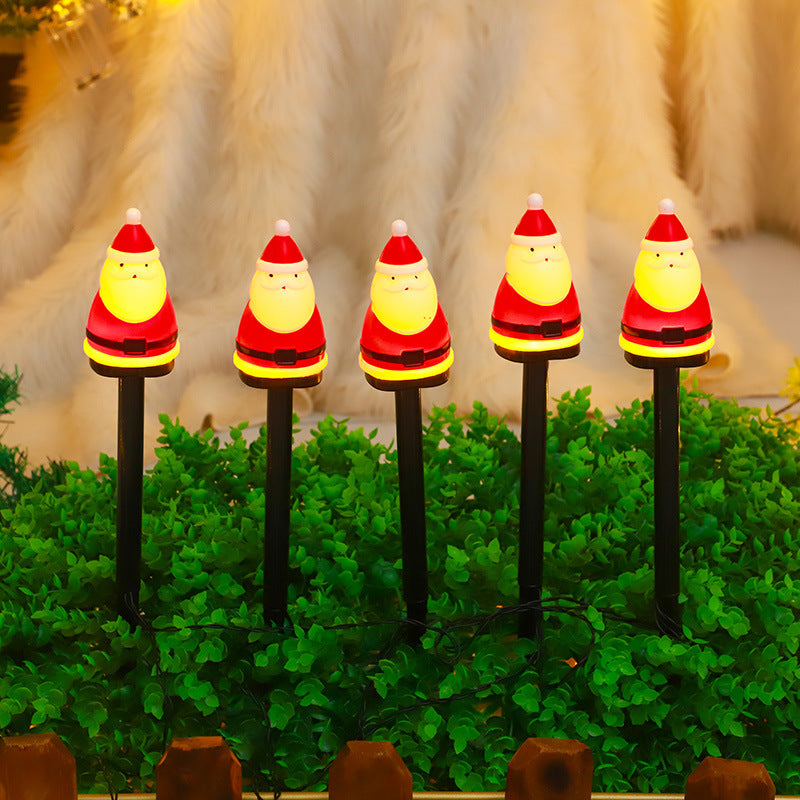 Solar-Powered Santa Claus Light Decoration: Festive and Eco-Friendly!