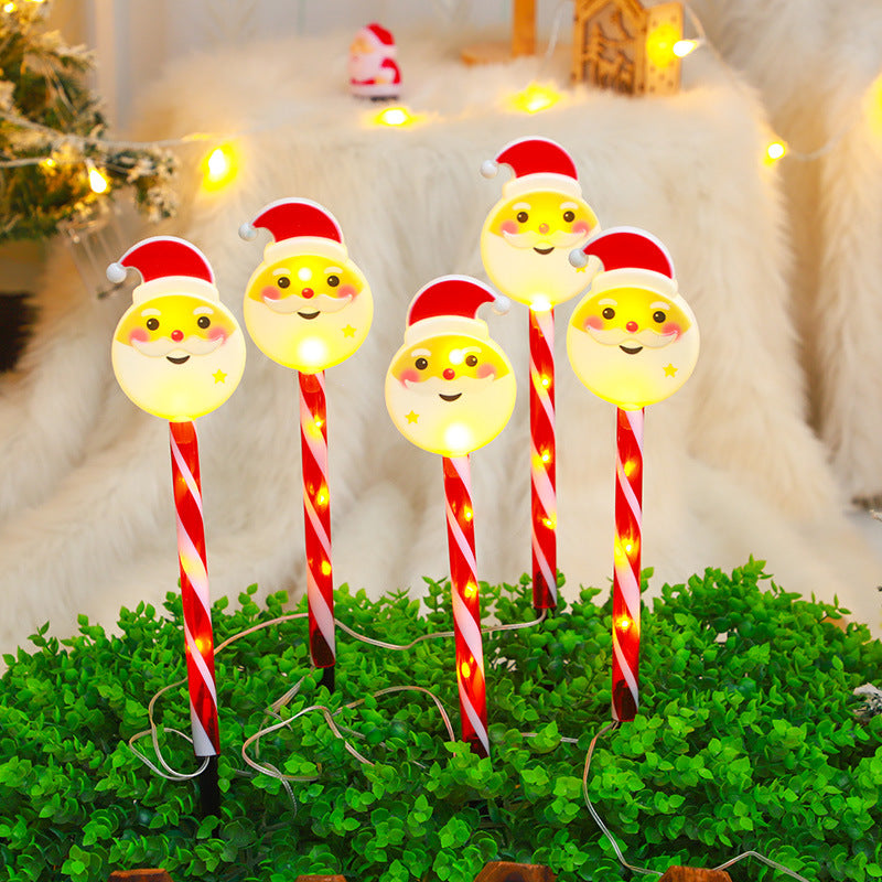 Solar-Powered Santa Claus Light Decoration: Festive and Eco-Friendly!