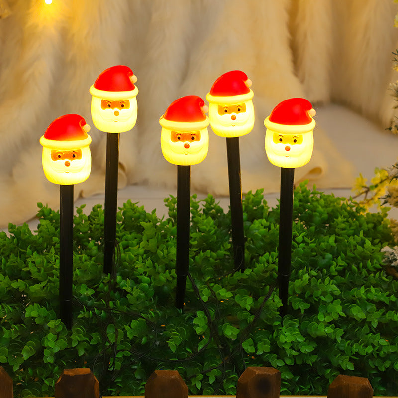 Solar-Powered Santa Claus Light Decoration: Festive and Eco-Friendly!