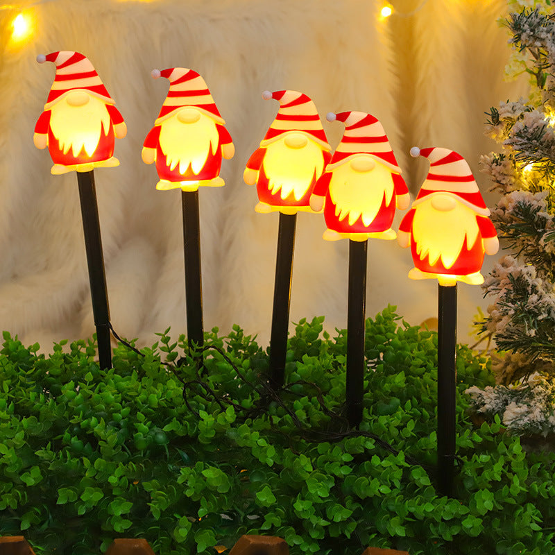 Solar-Powered Santa Claus Light Decoration: Festive and Eco-Friendly!